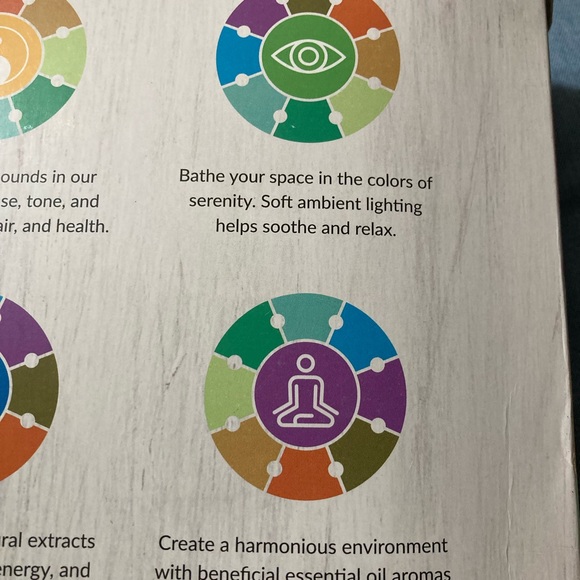 ART NATURALS AROMA OIL DIFFUSER & TOP 8 ESSENTIAL OIL. SET, FENG SHUI, BOHEMIAN - Picture 12 of 13